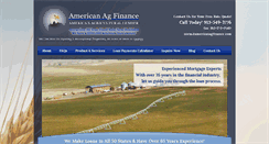 Desktop Screenshot of americanagfinance.com