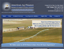Tablet Screenshot of americanagfinance.com